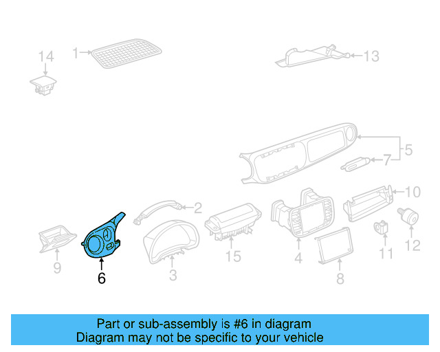 Trim Panel 5C1858365ARX2 - View 4