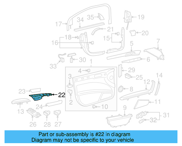 Switch Panel 3D1-867-171-C-5W8 - View 2