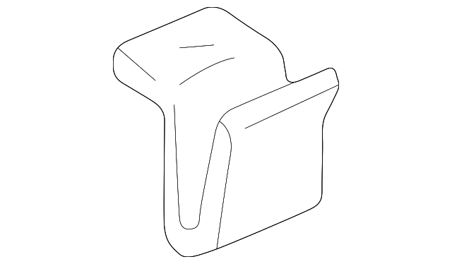 Step Pad Upper Retainer 701-863-727