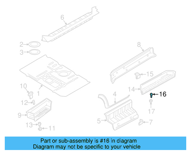 Body Side Molding Clip 701-853-585 - View 4