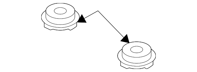Differential Assembly Upper Bushing 3C0-599-438-D - View 14