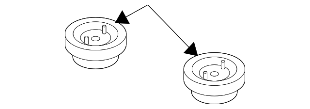 Differential Assembly Upper Bushing 3C0-599-437-D - View 17