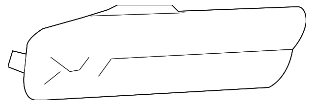 Side Marker Lamp 1K5-945-072-A - View 4