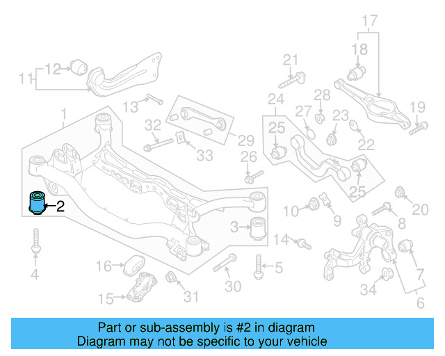 Suspension Cross 3C0-505-145