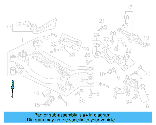 Suspension Cross WHT-000-846 - View 4