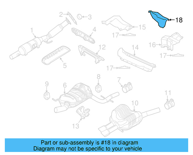 Heat Deflector 5C6-825-721 - View 29