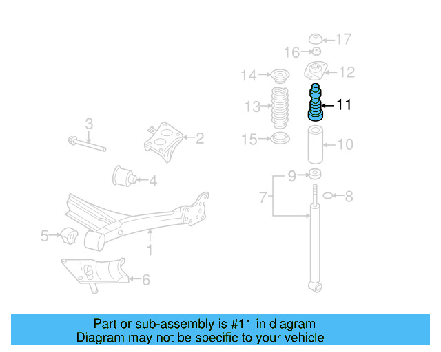 Shock Cap 6Q0-513-269-L - View 19