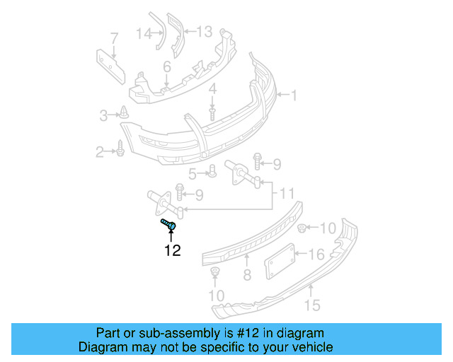 Energy Absorber Bolt N-903-509-01 - View 3