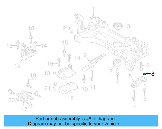 Side Support Washer 7H0-419-713 - View 15