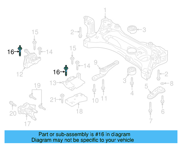 Motor Mount Stud N-910-296-02 - View 23