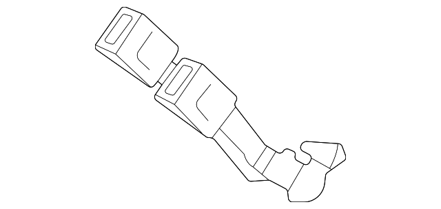 Outer Buckle 2GJ-857-739-A-MNB - View 4