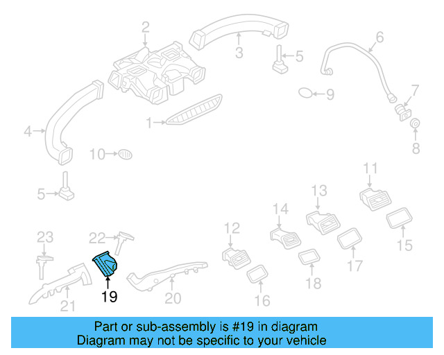Connector Tube 7P0-819-624 - View 6