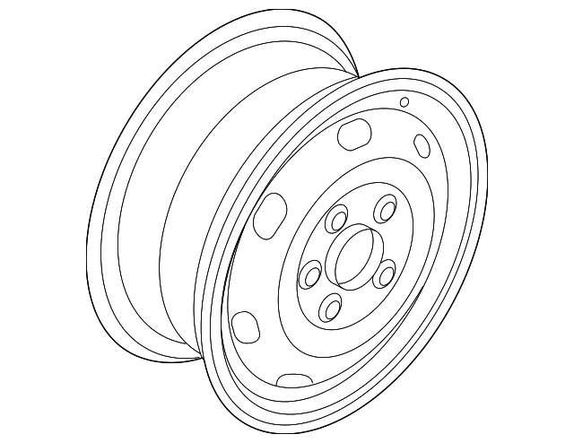 Spare Wheel 561-601-027-B-03C - View 28