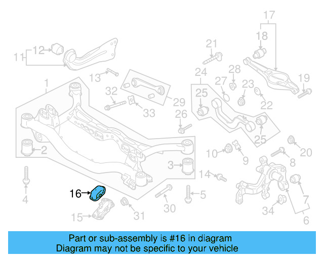 Bracket Cap 3C0-501-475-A - View 5