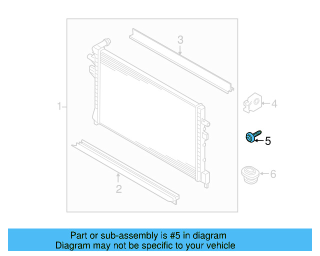 Mount Bracket Bolt N-909-722-01 - View 25