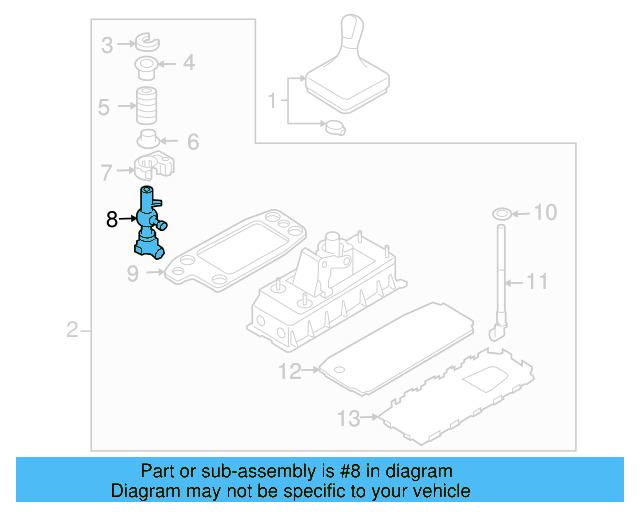 Front Console Front Bracket 1K0-863-525-A - View 12