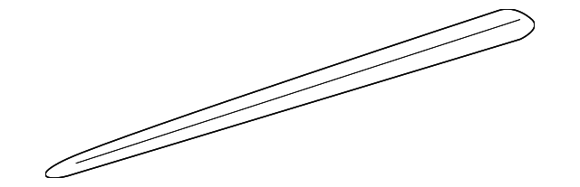 Rocker Molding 5K0-853-855-F-9B9