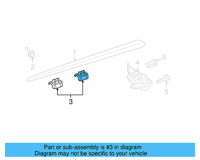 Fender Liner Extension Screw N-103-546-02 - View 30