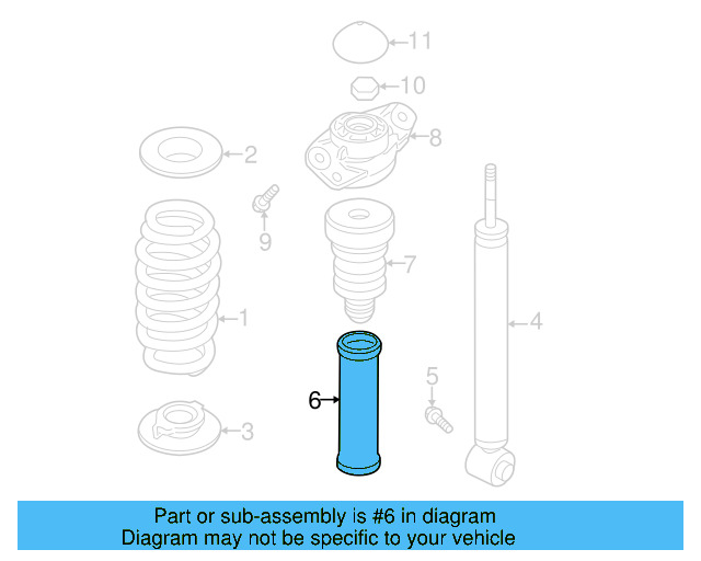 Dust Shield 3C0-513-425 - View 6