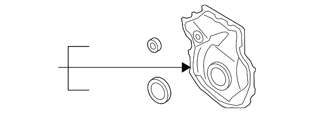 Engine Timing Cover 06H-109-210-AG - View 12