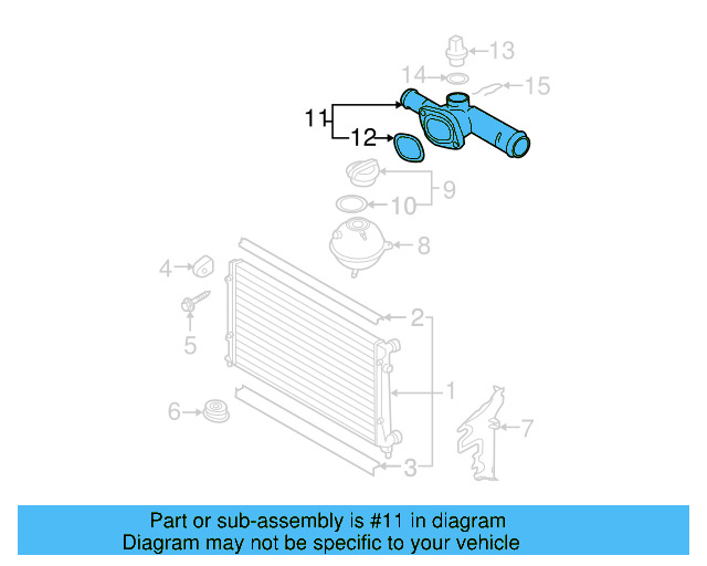 Hose & Tube Assembly 03L-122-157-E - View 9
