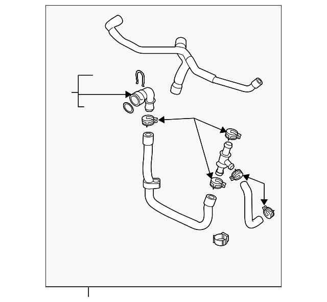 Lower Hose 1K0-122-051-FT - View 5