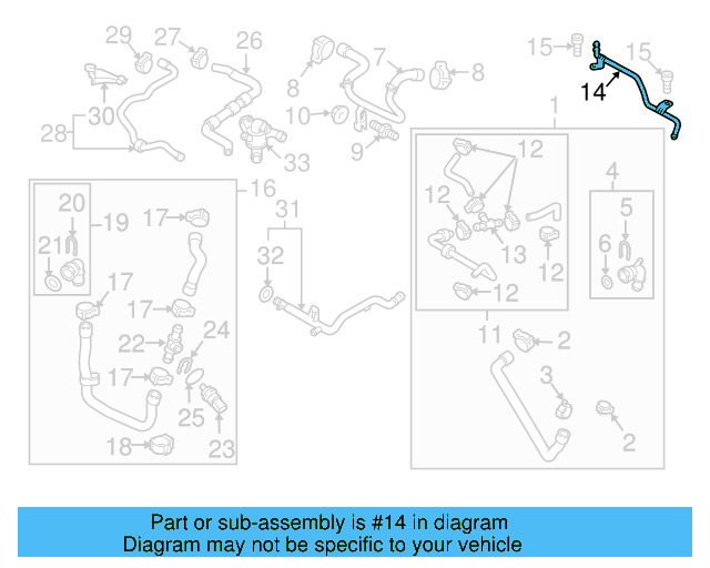 Lower Coupling 1K0-122-291-BM - View 24