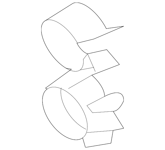 Reservoir Hose Bracket 1K0-133-687-B - View 12