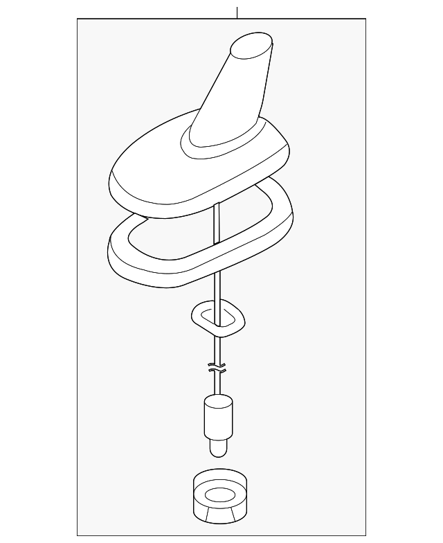 Antenna Mast 1K0-035-507-K