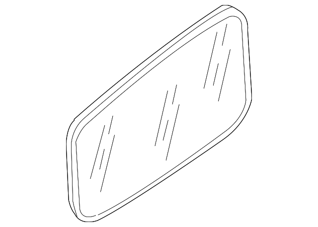 Mirror Glass 3D0-857-521-AG