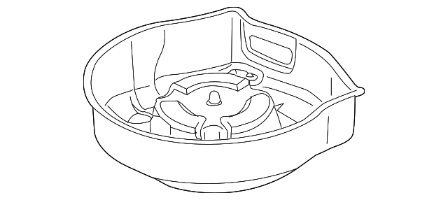 Spare Tire Panel 3D0-803-261-T - View 2
