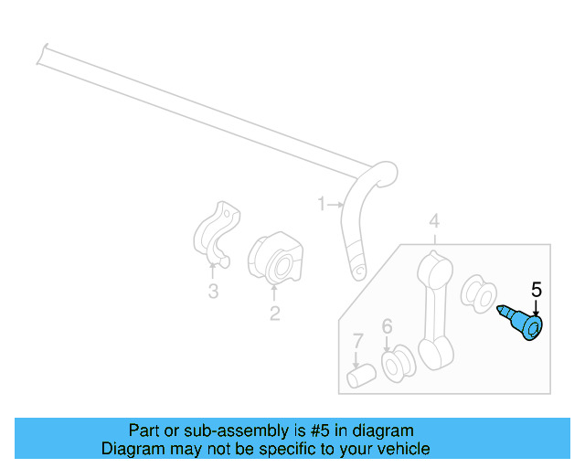 Suspension Stabilizer Bar Link Bolt N-106-994-01 - View 26
