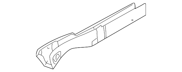 Rear Side Member 3D0-803-505-B - View 2