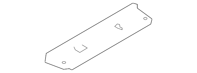 Filler Plate 3D0-802-089-C - View 2