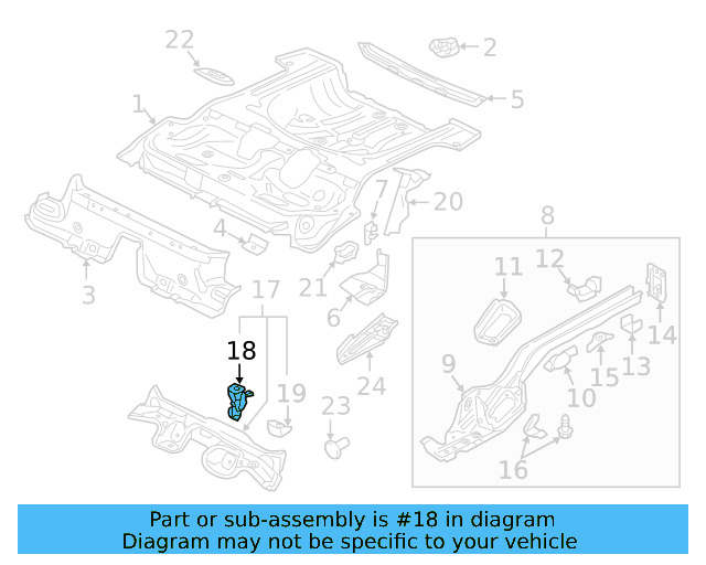 Mount Bracket 5Q0-813-727-C - View 10