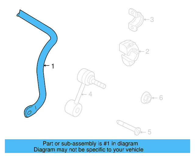 Stabilizer Bar 1K0-511-409-CA - View 18