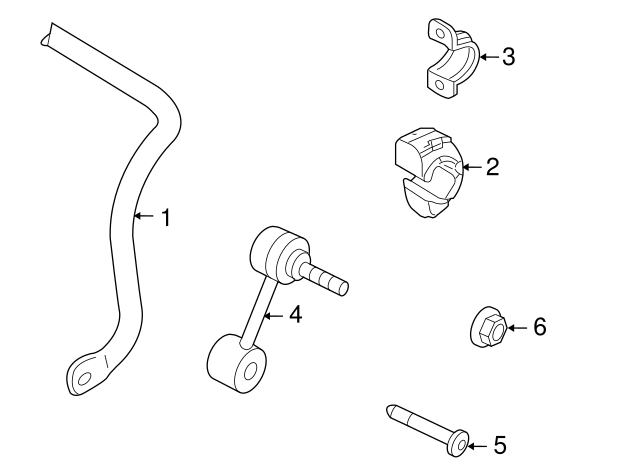 Stabilizer Bar Bushing 1K0-511-327-AR