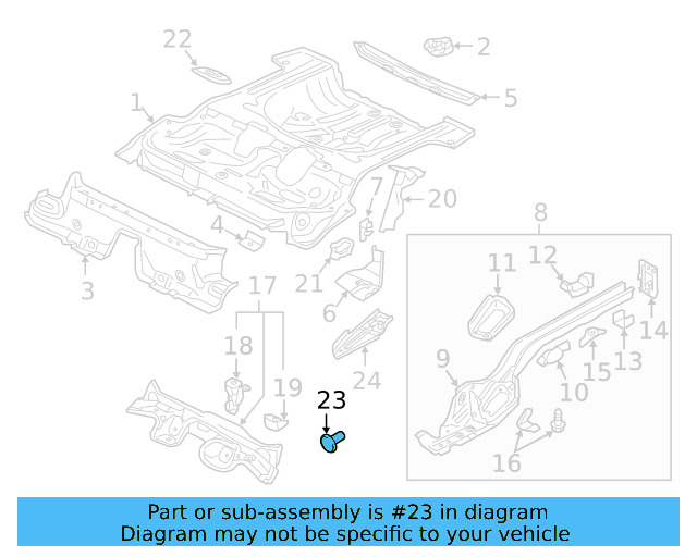 Inner Support 5Q0-802-382 - View 9
