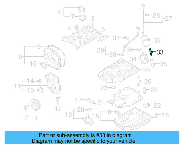Engine Oil Filter Adapter Stud 06J-115-679-E - View 4