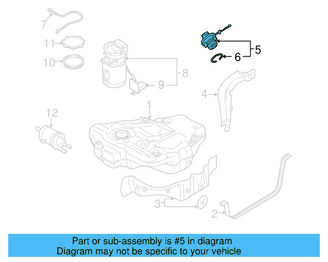 Fuel Tank Cap 1J0201550AG - View 4