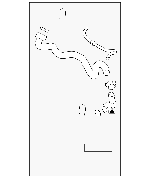 Upper Hose 1K0-122-101-KS - View 7