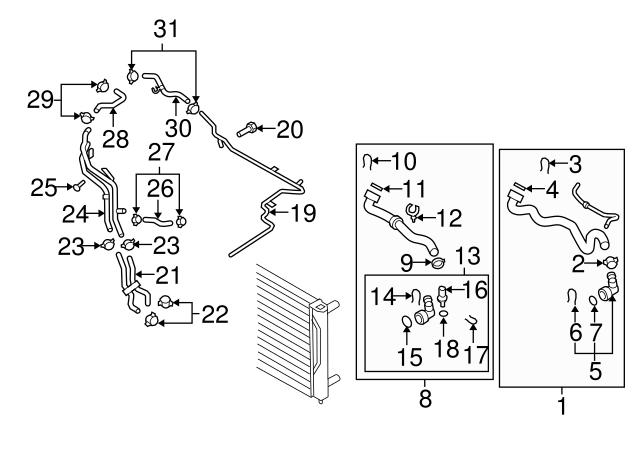 Upper Coupling 3C0-122-291 - View 83