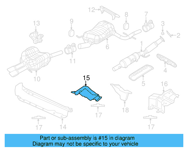 Heat Shield 1K0-825-721-E - View 29