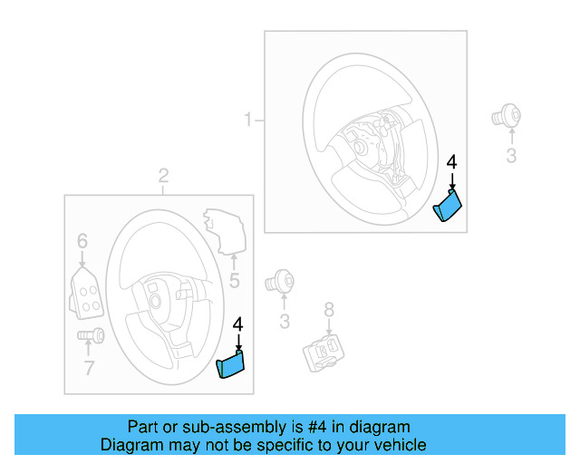 Lower Pad 5K0-419-685-R-3Q7