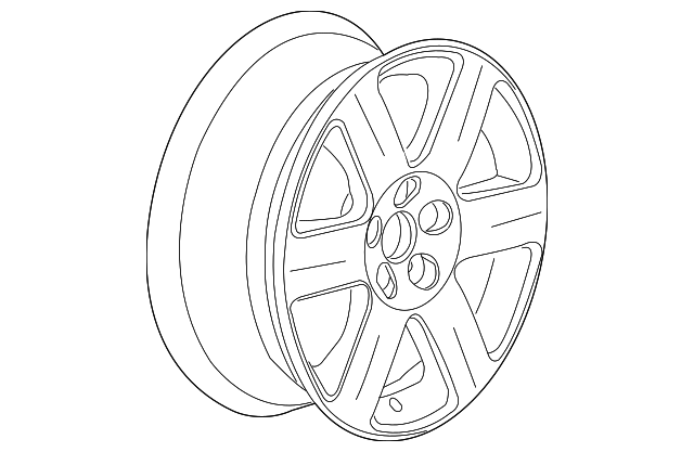 Wheel, Alloy 1C0-601-025-G-091 - View 8