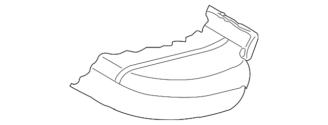 Seat Back End 3C0-885-704-AH-VCK