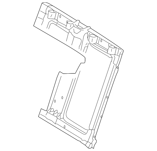 Seat Back Frame 3C9-885-504-J - View 2