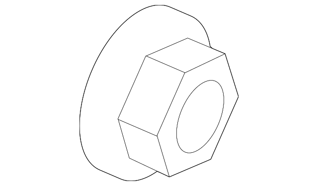 Stabilizer Link Lock Nut N-102-861-10 - View 73