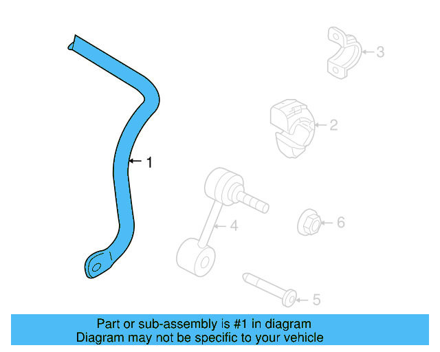 Stabilizer Bar 1K0-511-409-CA - View 25