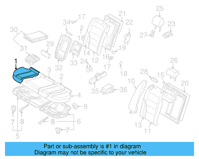 Seat Cover 3C9-885-406-FP-VCB - View 3